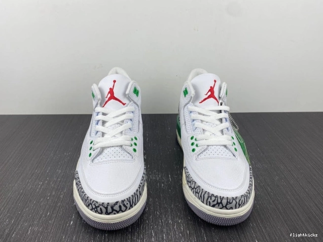 Green Jordan (W) 3 Lucky Retro CK9246-136 1202
